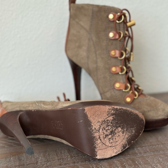 Tory Burch High Heel Ankle Boots - Picture 3 of 4